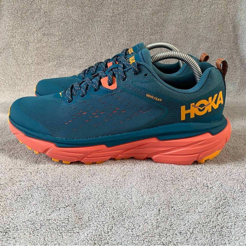 Hoka One One Challenger ATR 6 GTX 1116878 BCCML Blue Coral Camellia Women’s 9.5B - Picture 3 of 8